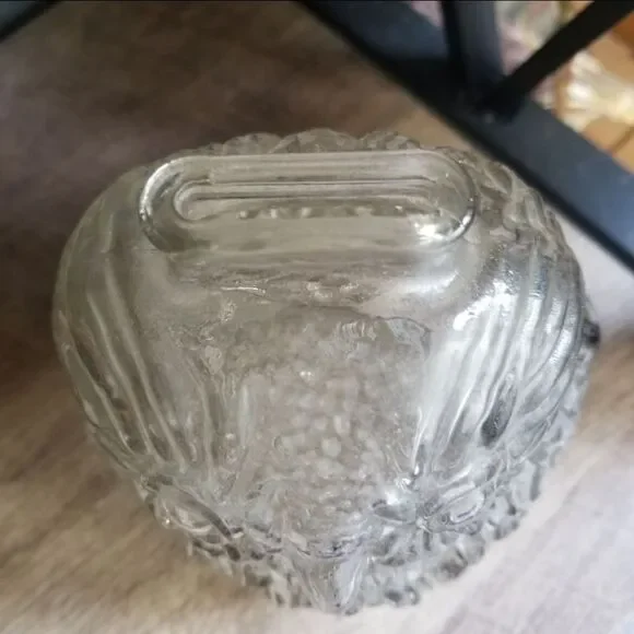 Wise Old Owl, Blown Glass Coin Bank By Anchor Hocking - Picture 3 of 4